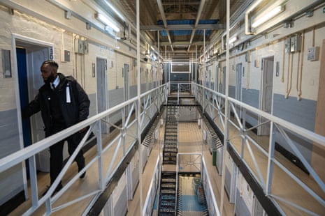 Evening lock up at HMP Maidstone