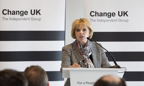 Anna Soubry MP speaking at Change UK, the Independent Group’s Edinburgh European election rally on 18 May 2019.