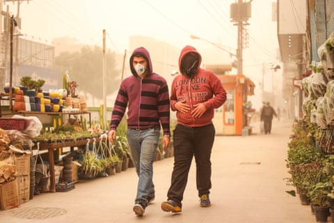 Air pollution in Ahvaz, Iran, has been linked to increased deaths and a rise in cardiovascular diseases.