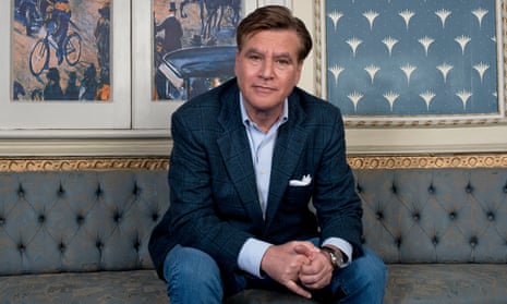 Aaron Sorkin at the Gielgud theatre, London, March 2022.