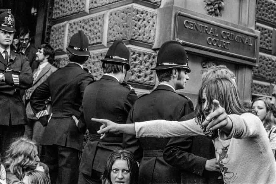 The summer that killed London’s hippie dream … the Oz trial at the Old Bailey, London, 1971.