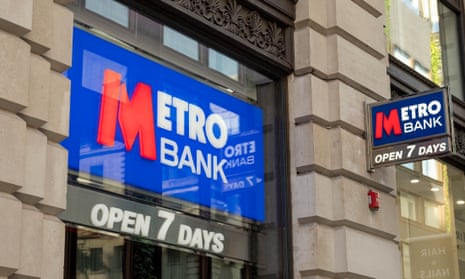 Metro Bank branch in London