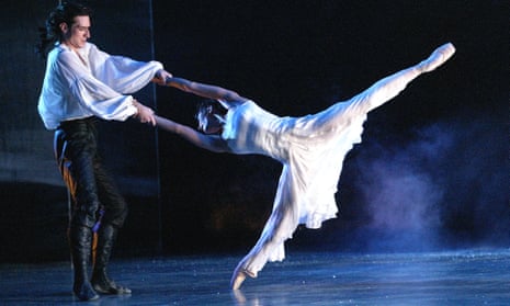 Jonathan Ollivier and Charlotte Talbot in Northern Ballet Theatre’s Wuthering Heights at Sadler’s Wells, London, in 2012. 