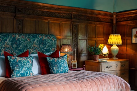 Bedroom in a Jacobean manor