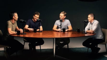 The Pod Save America panel.