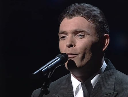 Eddie Friel at Eurovision 1995.