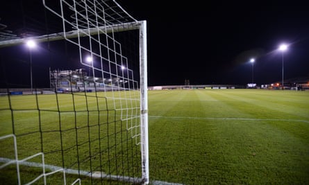 Darlington’s Blackwell Meadows home, shared with the local rugby club.