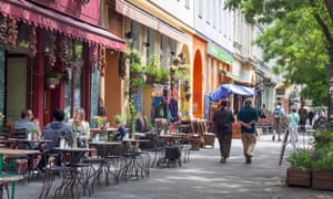 A street in Berlin’s Kreuzberg district.