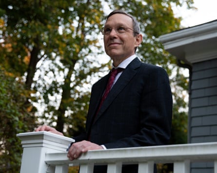 Astrophysicist Avi Loeb astatine his location successful Lexington, Massachusetts.