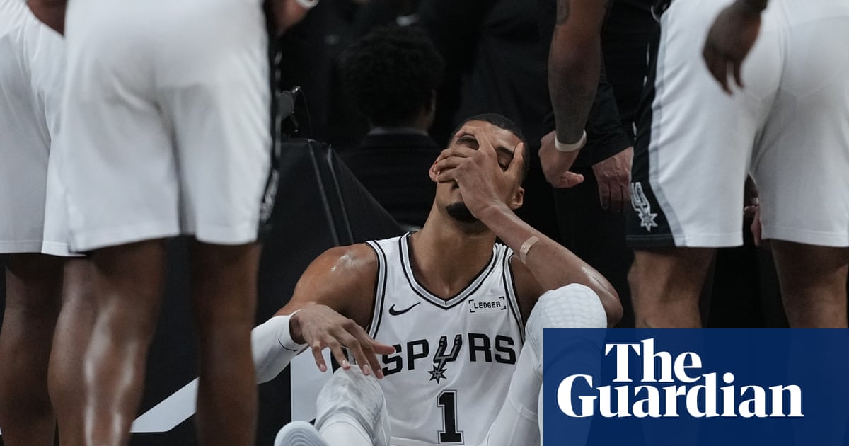 Spurs’ Wembanyama in concussion protocol as Blazers rally to even series