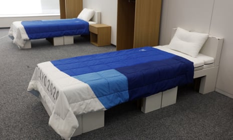 cardboard beds tokyo 2020