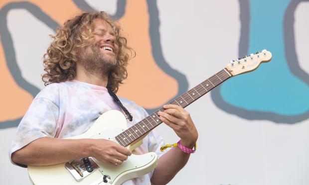 Benny Sings performing at the 2022 Outside Lands Music and Arts festival in San Francisco.