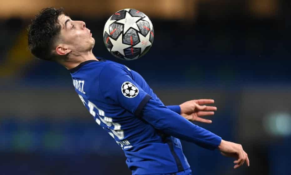 Chelsea’s Kai Havertz is a typical false nine – while he has the physique to play with his back to goal, he naturally gravitates towards the midfield.