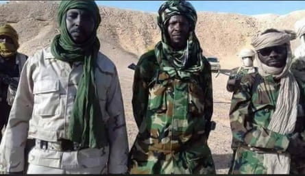 General Emam Doud, left, and Aboud Khater of El Fasher’s joint forces.