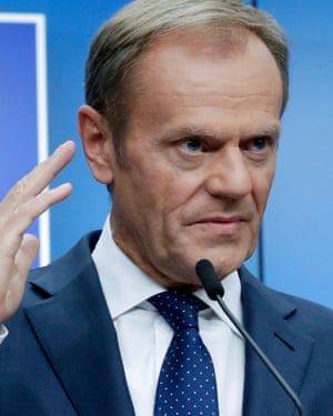 Donald Tusk, president of the European council.
