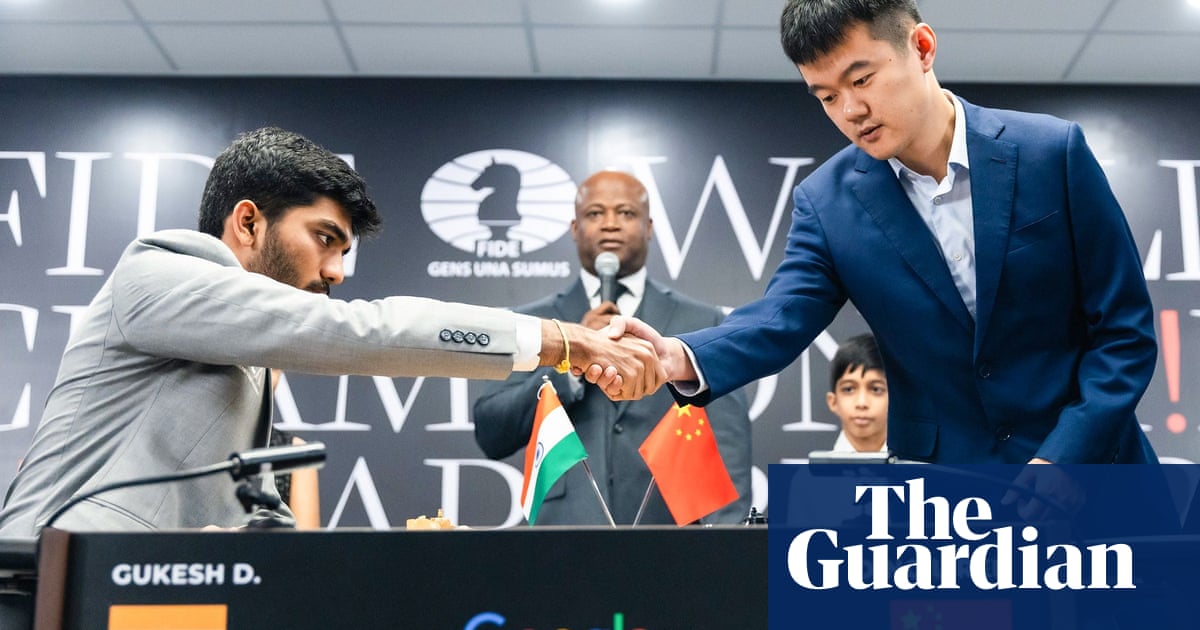 Gukesh and Ding tied in world chess title clash as England's best pitch up at Emirates