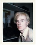 A Polaroid portrait of Andy Warhol by Brigid Berlin. She had an intimate friendship with the artist.