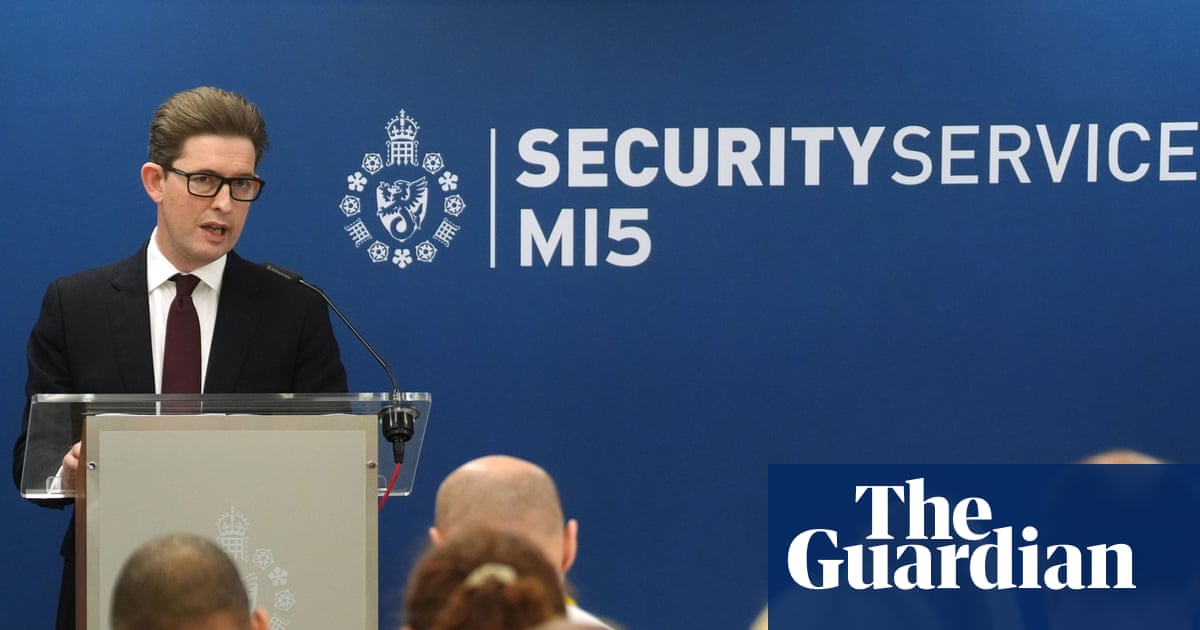 Rightwing extremists increasingly likely to consider terrorist attacks, MI5 chief says