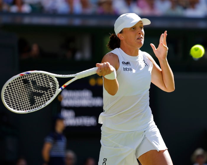 Wimbledon 2025 women’s singles final: Amanda Anisimova v Iga Swiatek – live