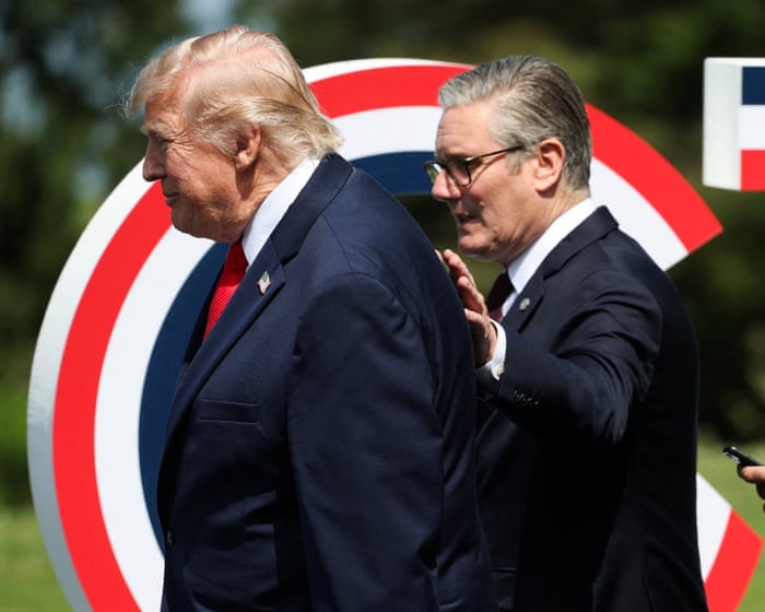 Starmer denies being snubbed by Trump at G7 summit