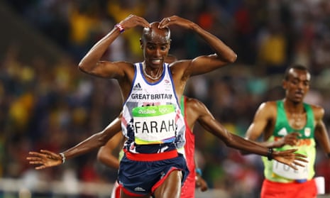 Rio 2016: Mo Farah wins 10,000m gold, USA's Henderson wins long jump ...