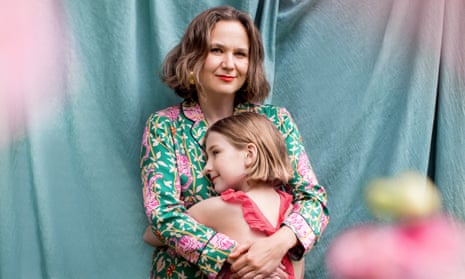 Sophie Heawood and her daughter, June 2020.