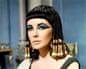 Elizabeth Taylor as Cleopatra in the 1963 film, directed by Joseph L Mankiewicz.