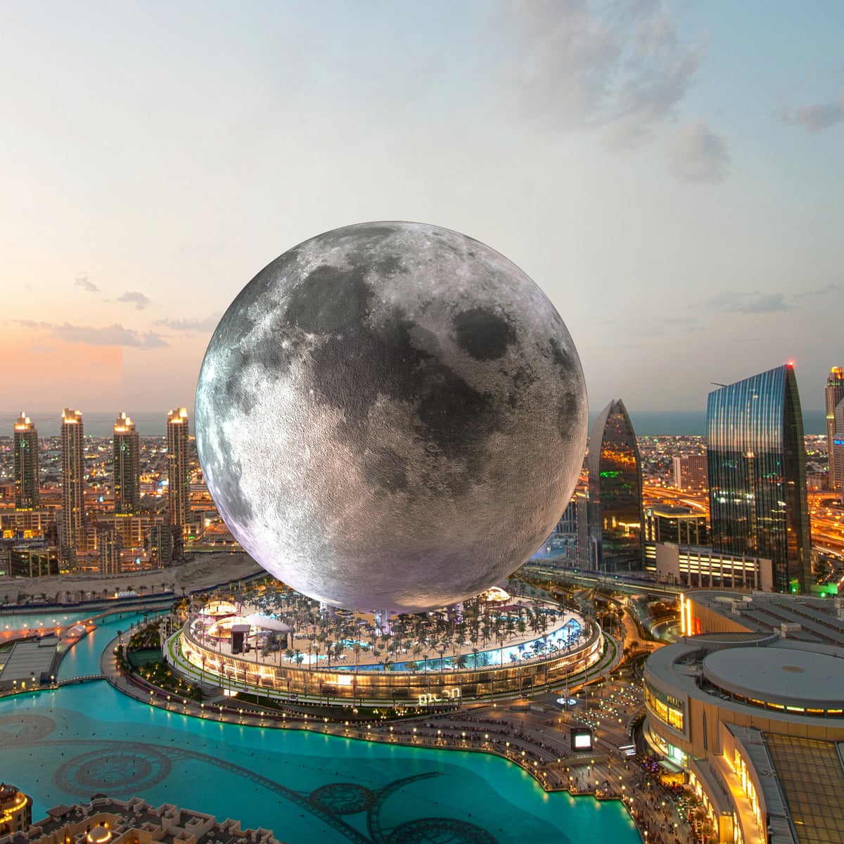 Want to visit the moon but don't have a spaceship? Dubai to the ...