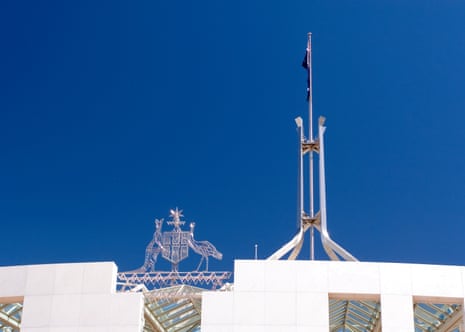 Parliament House in Canberra