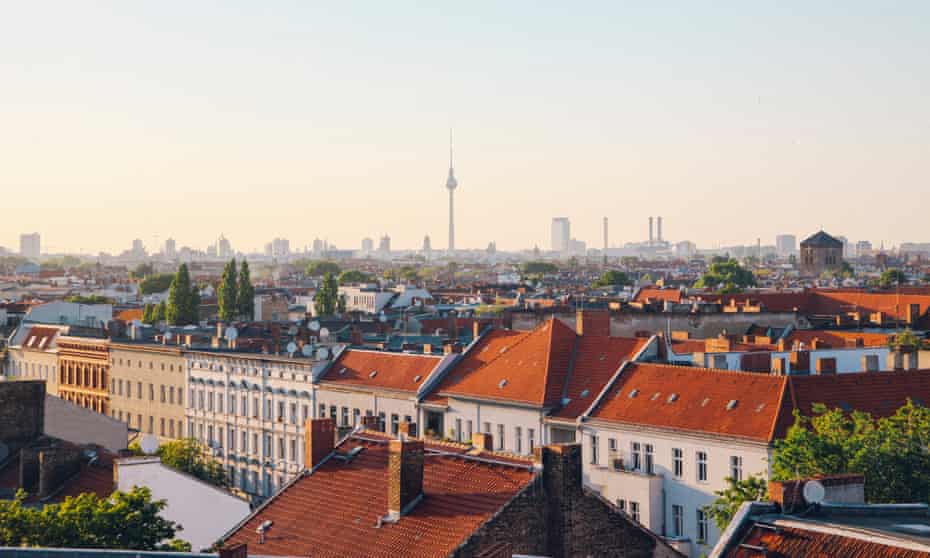 Vista del panorama de Berlín
