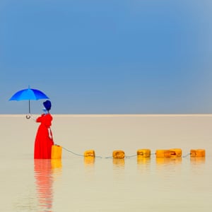 The shackles of limitations from the art photography project Water Life commissioned by Water Aid which highlights water quality and poverty in Ethiopia.