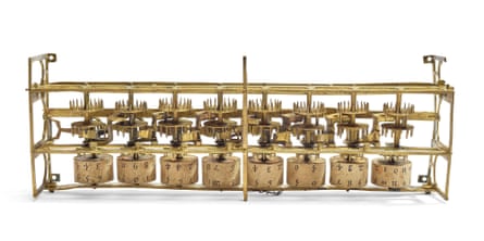 The intricate inner workingsof the machine