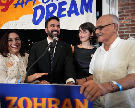 Trump slams Zohran Mamdani as Republicans go on attack after New York mayoral primary – as it happened | US news | The Guardian