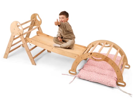 Four-in-one Montessori Climbing Frame