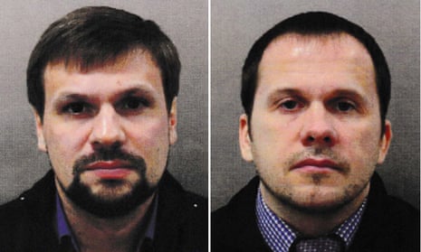 The two suspects were travelling on Russian passports under the names of Alexander Petrov and Ruslan Boshirov.