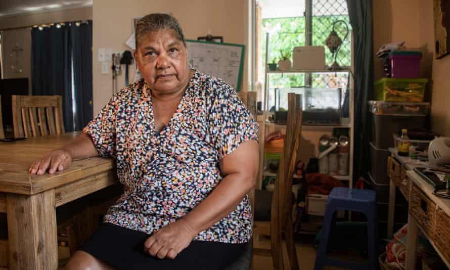 Kuku Yalanji elder Daphne Naden at her home in Mossman, Queensland. She is one of thousands who were left without the money to pay for funerals after ACBF’s collapse.