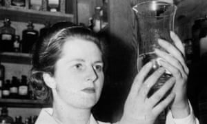 Margaret Thatcher in the late 1940s, when he worked as a research chemist