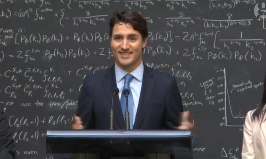 Justin Trudeau at the Perimeter Institute
