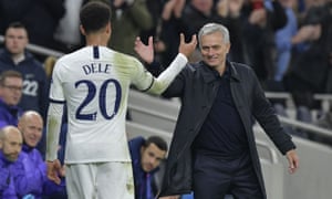 José Mourinho and Dele Alli