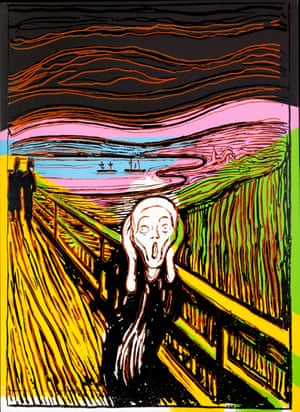 Andy Warhol, The Scream (After Munch), 1984