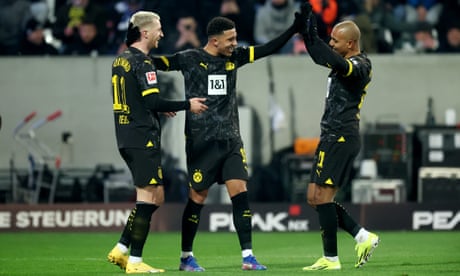 European football: Sancho impresses in Dortmund win as Inter thrash Monza
