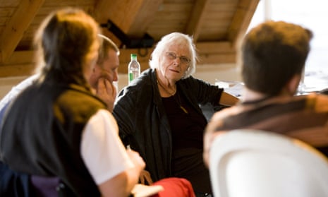 Cicely Berry during rehearsals for The Two Gentlemen of Verona in 2006.