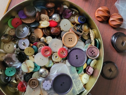 Anne Enright’s mothers tin of buttons.