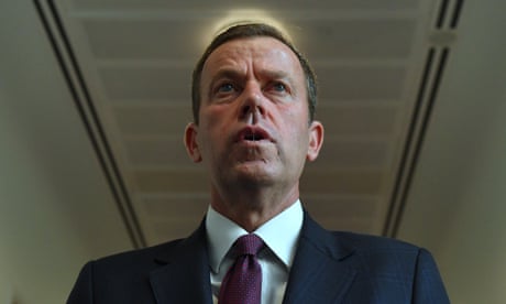 The Australian trade minister, Dan Tehan