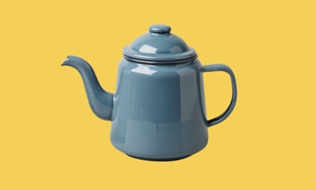 Enamel teapot