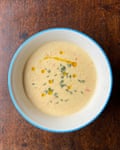 Amy Thielen’s beer cheese soup favours ‘a mildly flavoured blonde or pale ale’.