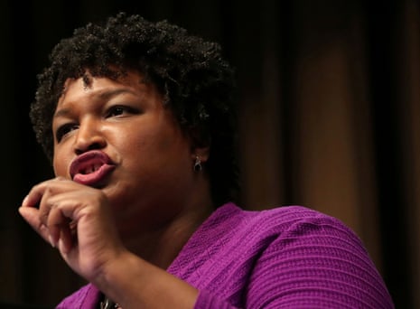 Stacey Abrams: ‘It is a dangerous thing for the business community to be silent’ on voter suppression.