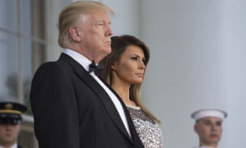 First lady steps out of Donald's shadow – after a year and a half
