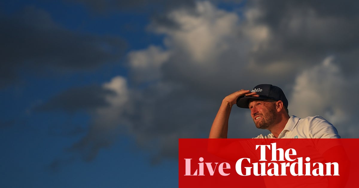 US Open golf 2026: final round updates as Wyndham Clark starts with big lead – live