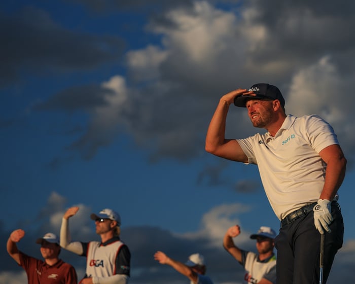 US Open golf 2026: final round updates as Wyndham Clark starts with big lead – live